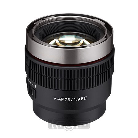 Samyang V-AF 75mm T1.9 FE for Sony E