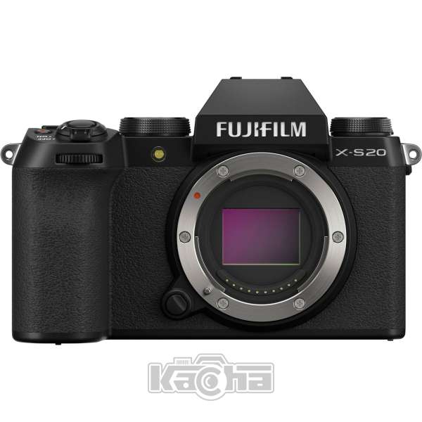 Fujifilm X-S20 Mirrorless Digital Camera Body Only (Black)