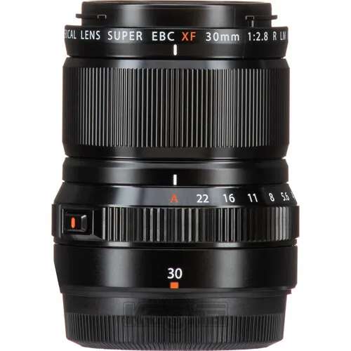 Fujifilm XF 30mm f/2.8 R LM WR Macro Lens (Black)