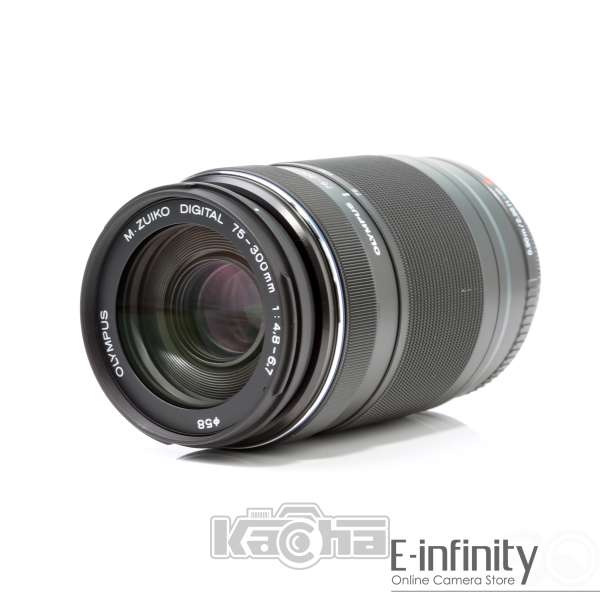 Olympus M.ZUIKO DIGITAL ED 75-300mm II f4.8-6.7 Lens (Black)