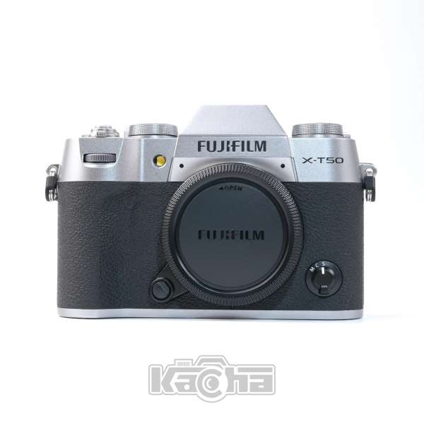Fujifilm X-T50 Mirrorless Digital Camera Body Only (Sliver)