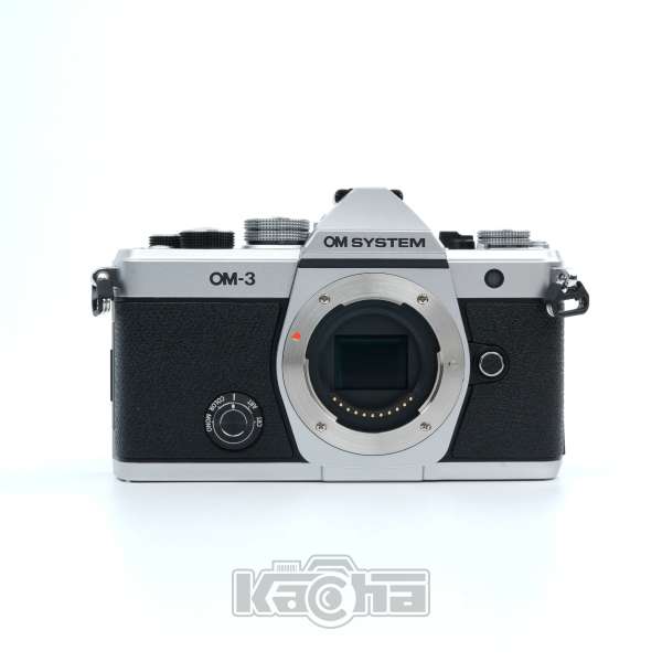 Olympus OM SYSTEM OM-3 Mirrorless Camera Body (Silver)