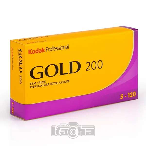 Kodak Professional Gold 200 120 Film (5 Pack)