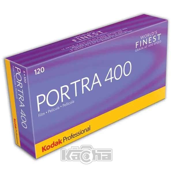 Kodak Professional Portra 400 120 Film (5 Pack)