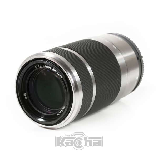 Sony E 55-210mm F4.5-6.3 OSS E-mount Lens SEL55210 (Silver)