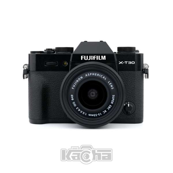 Fujifilm X-T30 III peilitön digikamera 13-33mm f/3.5-6.3 OIS:lla (musta)