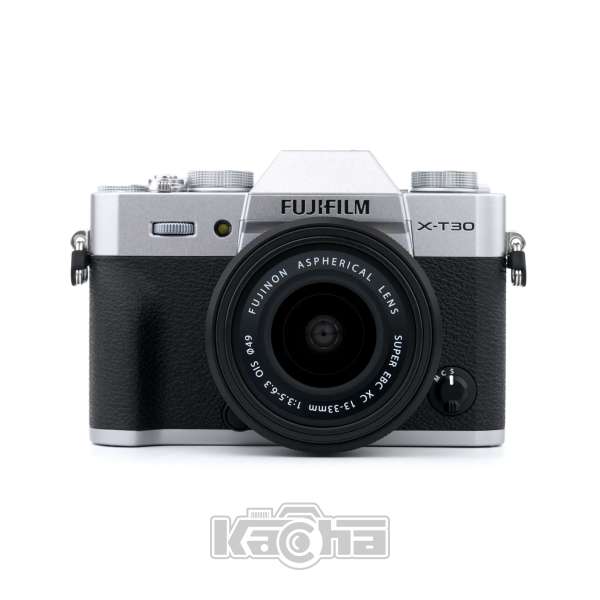 Fujifilm X-T30 III peilitön digikamera 13-33mm f/3.5-6.3 OIS:lla (hopea)
