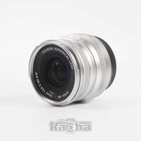 Fujifilm XF 16mm f/2.8 R WR Lens (Silver)